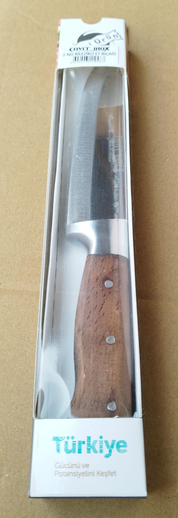 CAVIT INOX 2 NO BILEZIKLI ET BIÇAGI *10