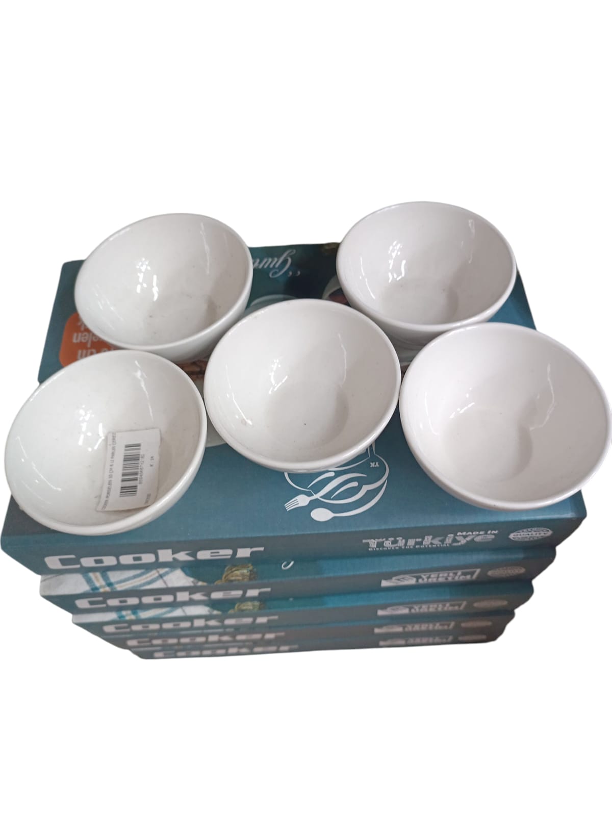 COOKER PORSELEN 10 CM 6 LI PARLIN ÇEREZLIK *14
