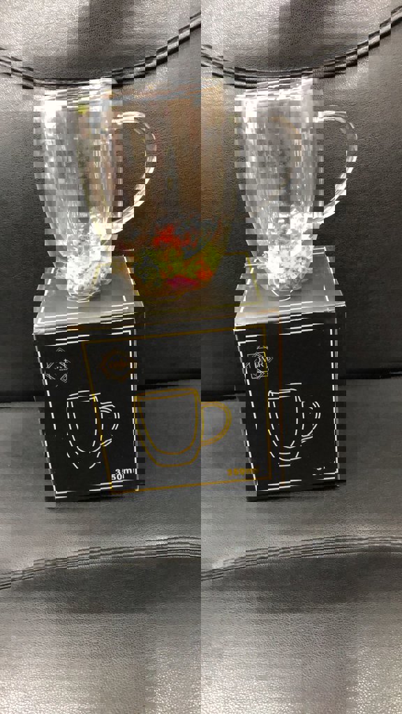 DMR ÇIÇEKLI CIDARLI BARDAK 350 ML *100