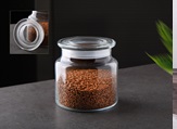 GÖNÜL CAM KAPAKLI CAM KAVANOZ 0,50 LT. *24
