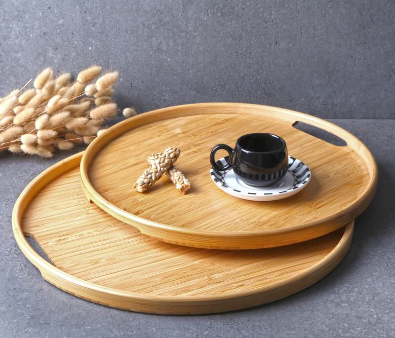 GÖNÜL BAMBU 2 LI TEPSI 35*35-38*38 *12