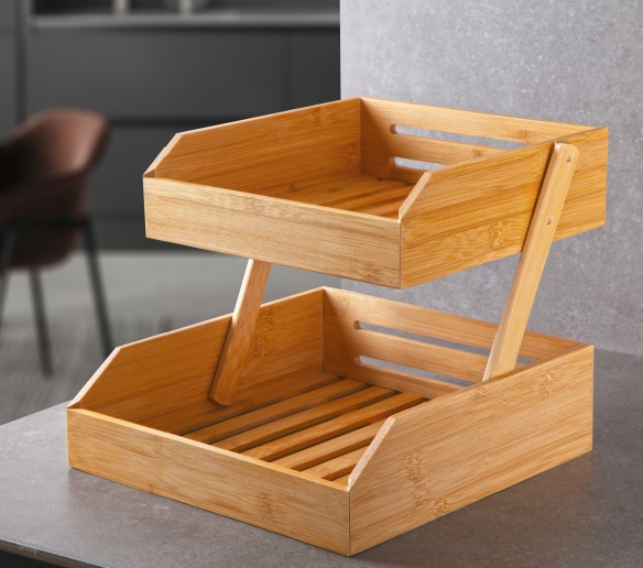 GÖNÜL BAMBU 2 KATLI STAND 31X27.5X23.5 *12