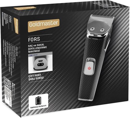 GOLDMASTER FORS SAÇ SAKAL SEKILLENDIRME *6