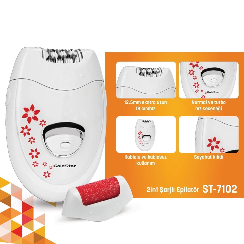 GOLDSTAR EPILASYON CIHAZI *10