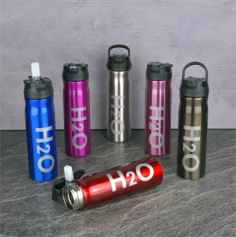 TOHANA ÇELIK MATARA 500 ML *METALIK  *24