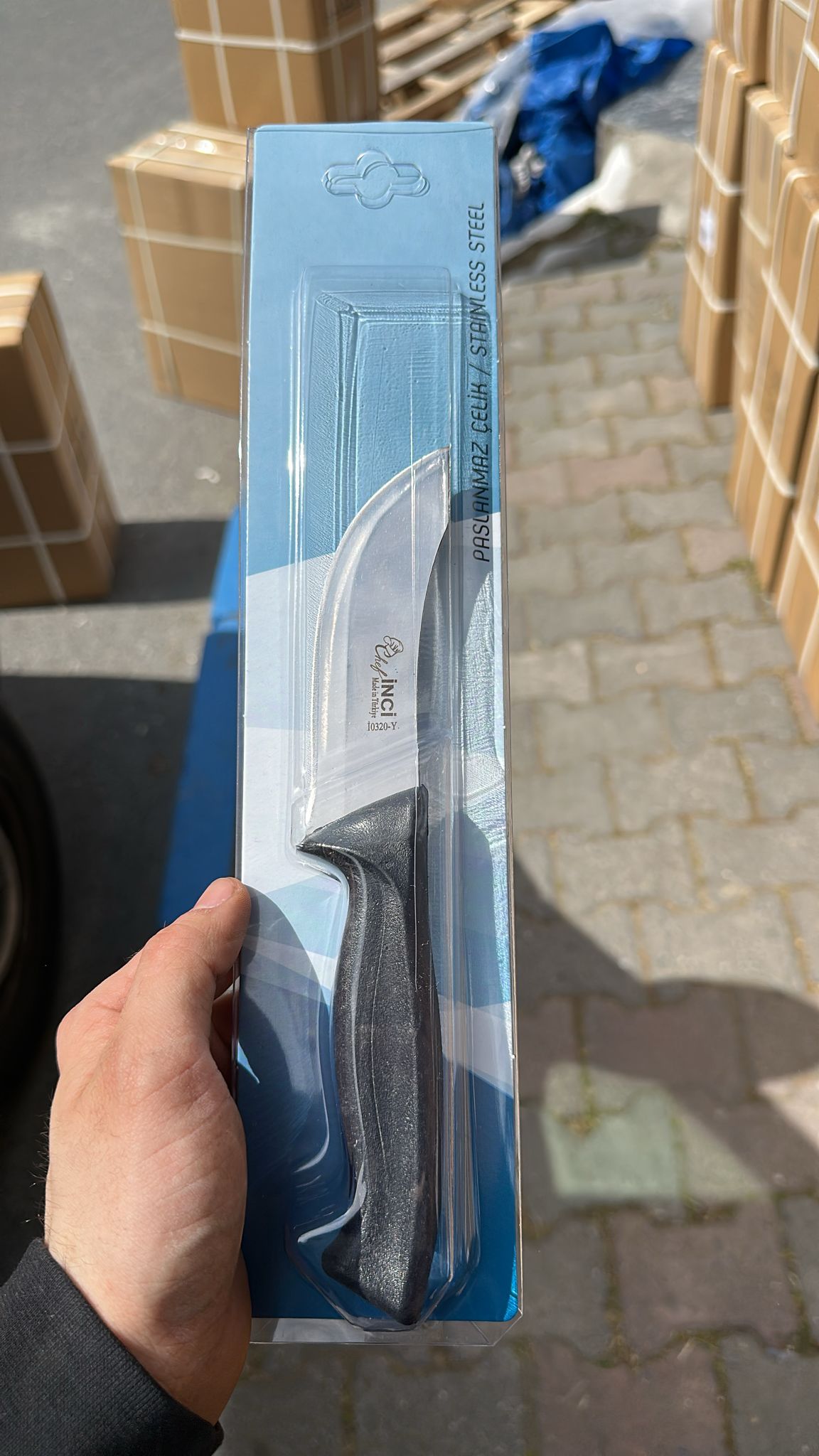 CAVIT INOX INCI PLASTIK YÜZME BIÇAK *200