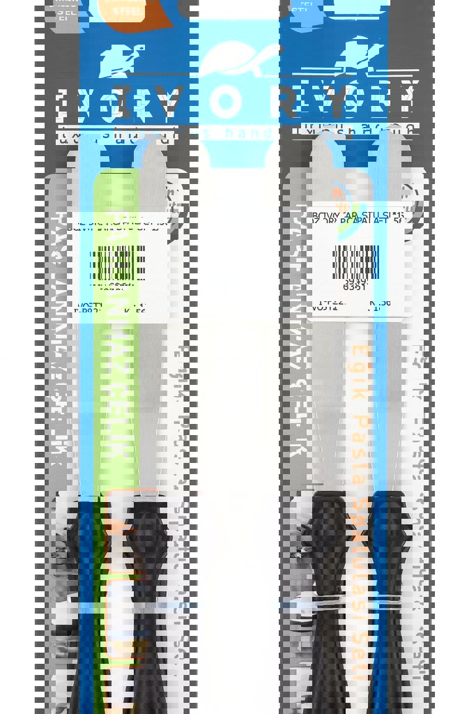 BOZ IVORY 2 PARÇA SPATULA SET *156