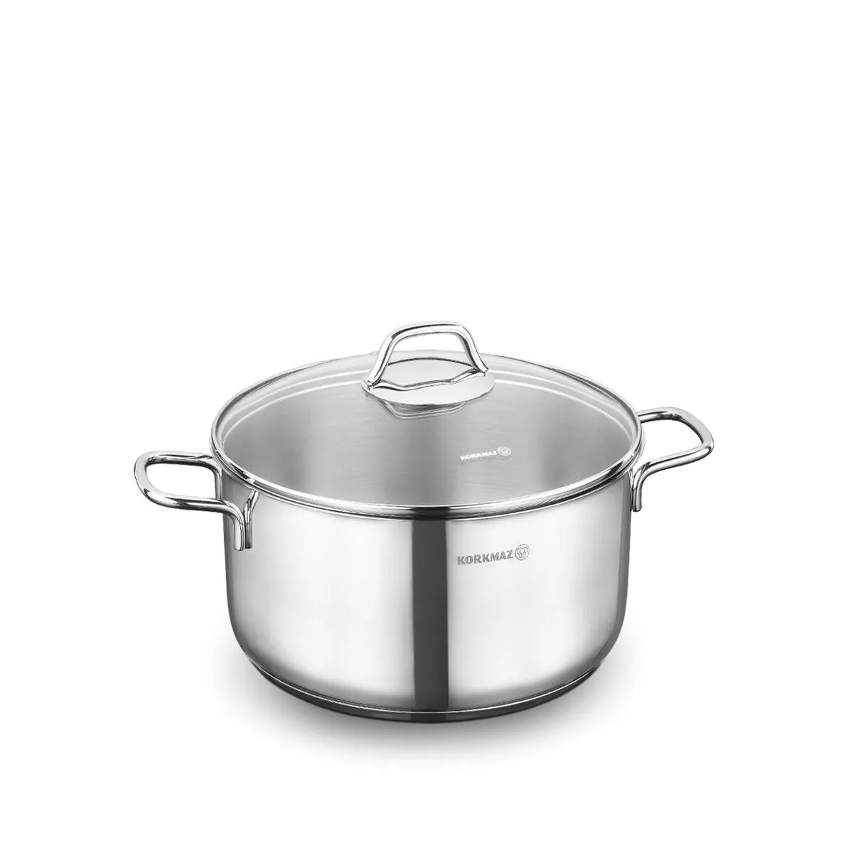 KORKMAZ 28 CM PERLA TEK TENCERE DERIN  *4