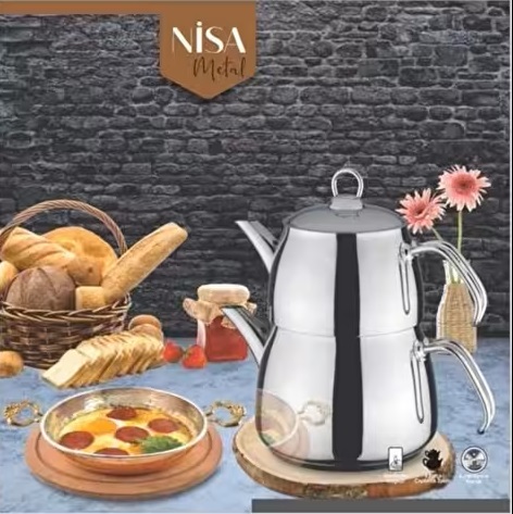 PAPATYAM NISA METAL A3 ÇAYDANLIK AILE *8