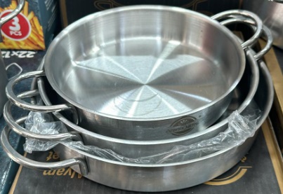 ÖZBERK METAL 3 LÜ ALYAM SAHAN SET *20