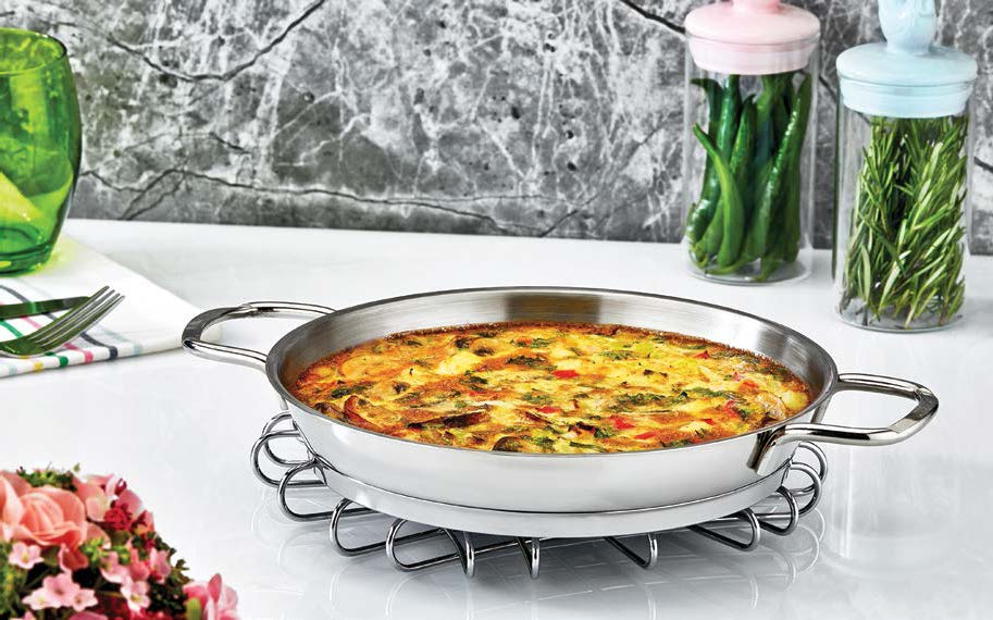 SAFINOX OMLET TEL KULP 18 CM *12     
