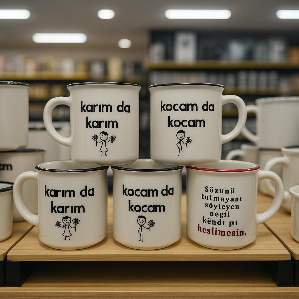 HOME PORSELEN KUPA EMAYE ES KUPA *24