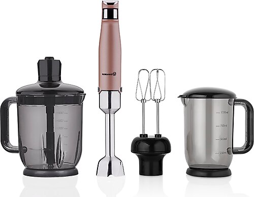 KORKMAZ PERFORMIX ROSE GOLD MEGA BLENDER SETI *4