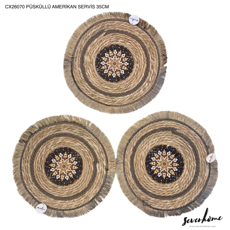 SEVER PÜSKÜLLÜ AMERIKAN SERVIS 35 CM *100