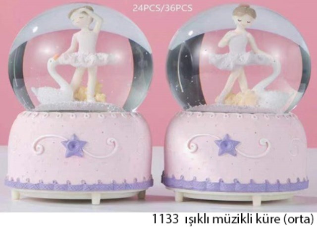 SEVER DEKORATIF CAM KÜRE *24