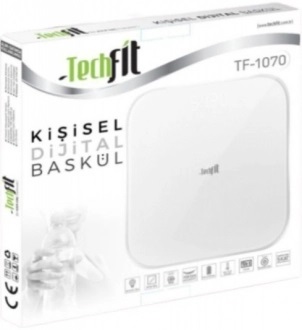 TECHFIT  VUCUT ANALIZLI BLUETOOTH LU BASKÜL *10