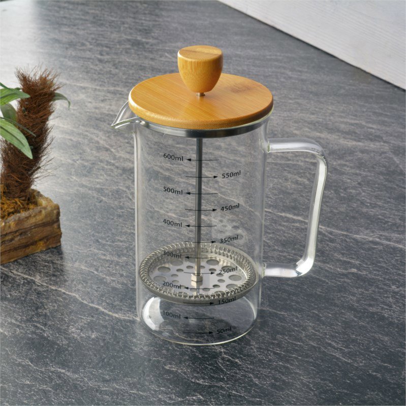 TOHANA BAMBU KAPAKLI 600 ML FRENCH PRESS *12