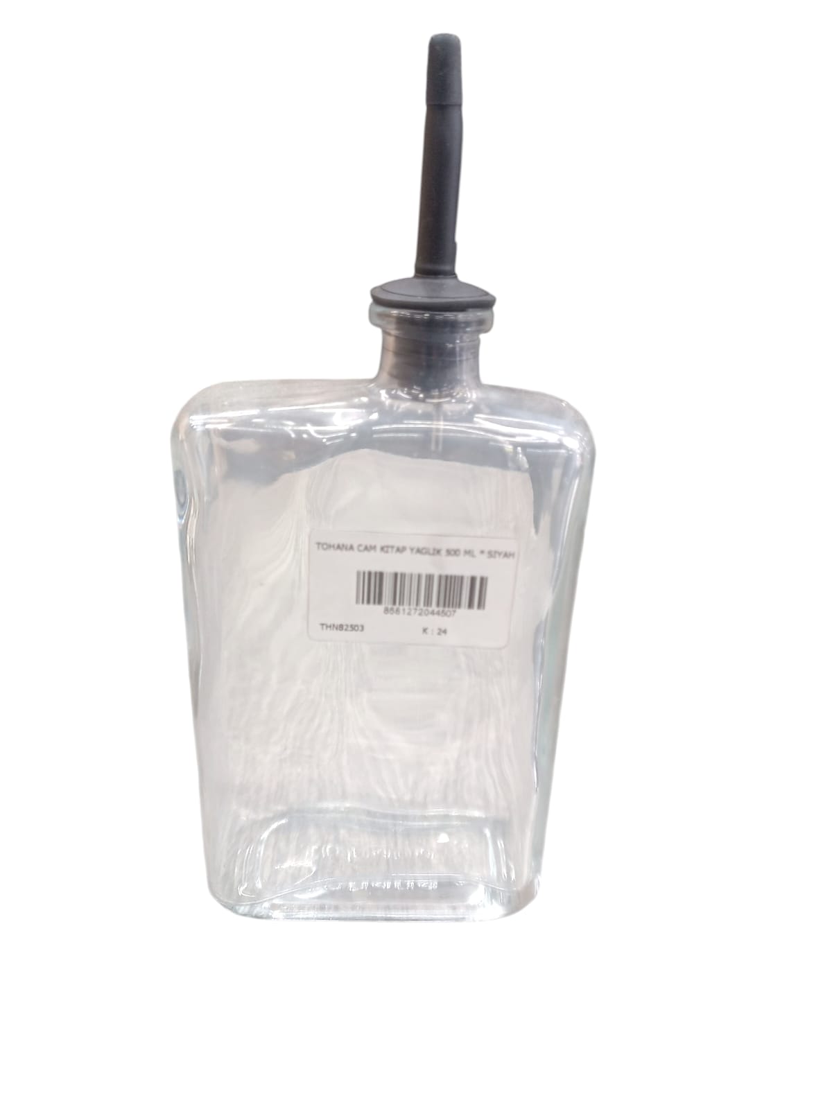 TOHANA CAM KITAP YAGLIK 500 ML * SIYAH *24
