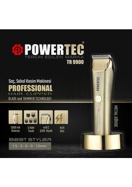 POWERTEC GOLD SAÇ KESIM MAKINESI *2