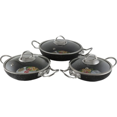 TUNA 3 LÜ DÖKÜM OMLET SET *8