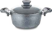 TUNA GD24 GRI SEVDE BAKALIT DERIN TENCERE 24 CM *6
