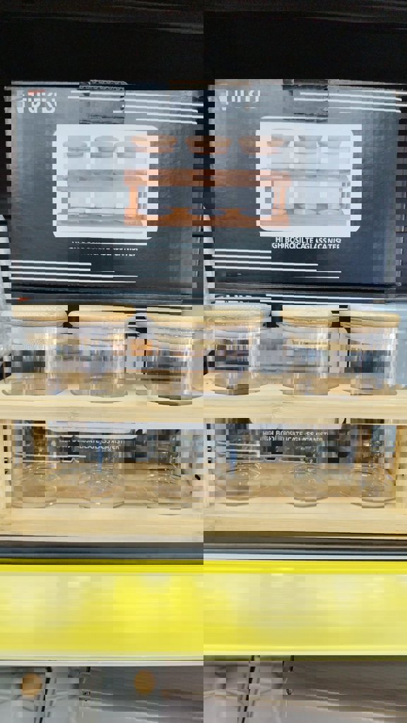 TUTKU BAMBU STNDLI 3LÜ CAM BAHARATLK*JML-D-0009 *4