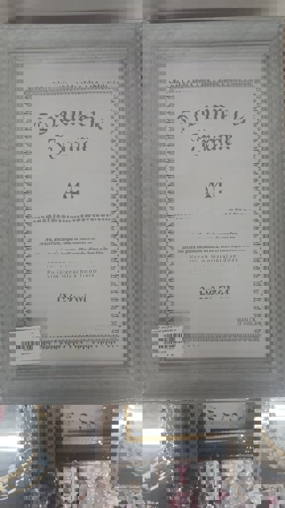 YAKUT AHSAP ÇERÇEVE 21X29.7 CM *36