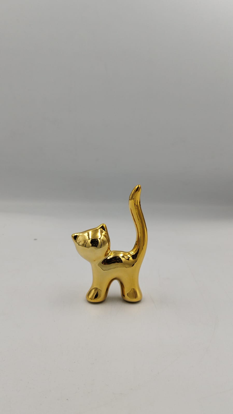 YAKUT DEKORATIF GOLD KEDI KÜÇÜK BOY 20X24 LÜ *480