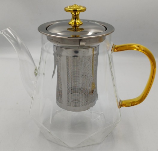 YAKUT BOROSILIKAT GOLD KULP DEMLIK 800 ML. *24