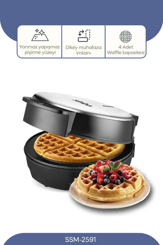 SINBO WAFFLE MAKINESI *4