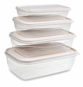 SAKLAMA KABI 4'LÜ SET.0 -M019 *24