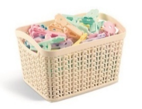 ÖRGÜ DESEN SEPET 1,5 L.0 -M095 *24