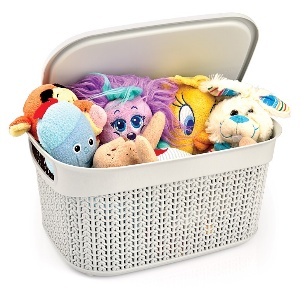 ÖRGÜ DESEN KAPAKLI KUTU 9 L.0 -M1089 *24