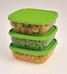 KARE ÜÇLÜ SET SAKLAMA KABI.0 -M1148 *24