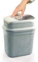 DAMLA DESEN GI·RDAP ÇÖP SEPETI· 2 L.0 -M136 *24