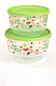 TRENDY SAKLAMA KABI YUVARLAK - SEFFAF GÖVDE - IKAP