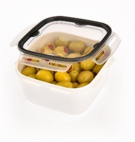 ÇI·FT RENK KARE KAPAKLI KI·LI·TLI· SAKLAMA KABI - 