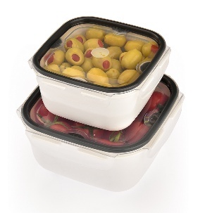 ÇI·FT RENK KARE KAPAKLI KI·LI·TLI· SAKLAMA KABI 2'