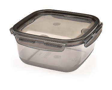 FÜME - KARE KAPAKLI KI·LI·TLI· SAKLAMA KABI 2,4 L 