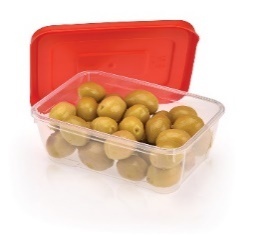 DI·KDÖRTGEN SAKLAMA KABI 0,5 L.0 -M1501 *36