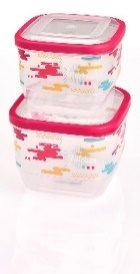 TRENDY SAKLAMA KABI KARE - SEFFAF GÖVDE - ELASTOME