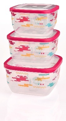 TRENDY SAKLAMA KABI KARE - SEFFAF GÖVDE - ELASTOME