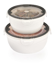 KARBEYAZ GÖVDE -ÇI·FT RENK KAPAKLI YUVARLAK SAKLAM