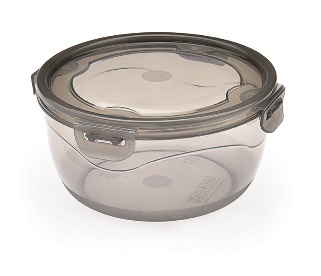 FÜME - YUVARLAK KAPAKLI KI·LI·TLI· SAKLAMA KABI Ø 