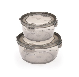 FÜME - YUVARLAK KAPAKLI KI·LI·TLI· SAKLAMA KABI 2'