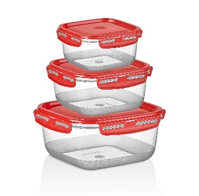 ÇI·FT RENK KARE KAPAKLI KI·LI·TLI· SAKLAMA KABI 3'