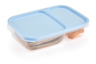 IKI· BÖLMELI· SAKLAMA KABI 0,675 L.0 -M810 *36