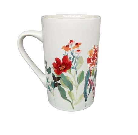 TUTKU PORSELEN RENKLI KUPA 385ML*RB-012*  *36