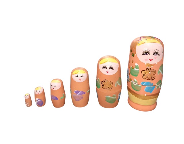 TUTKU MATRUSKA BEBEK 6 LI*41045*  *72