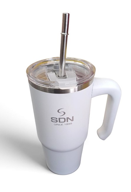 SUDEN ÇILEK PIPETLI TERMOS *40